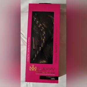 Slayyy "24" Drawstring Ponytail - Braided Latte